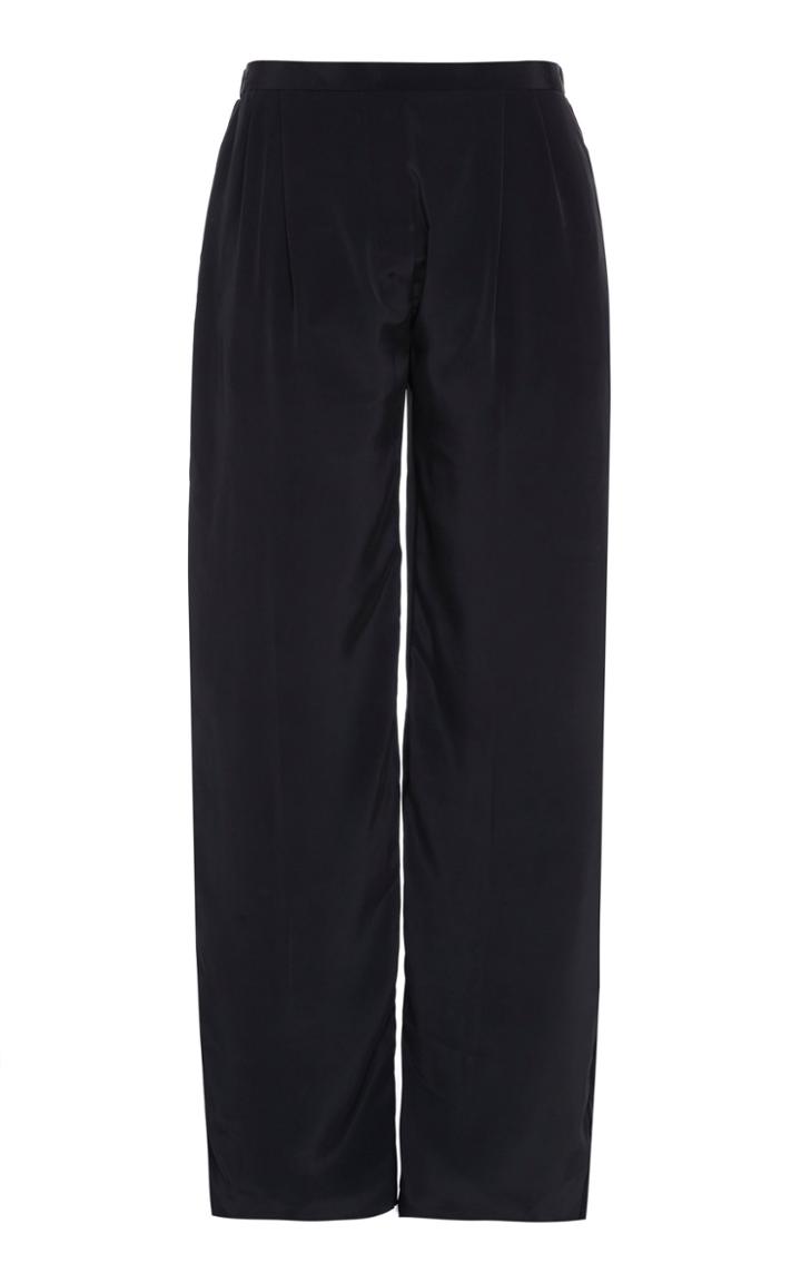 Moda Operandi Tuinch Silk Crepe De Chine Wide-leg Pants Size: M