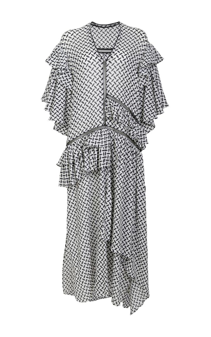 Lala Berlin Monika Ruffle Dress