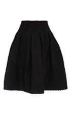Oscar De La Renta Two Pocket Full Pleat Skirt