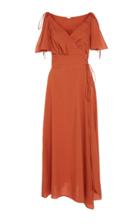 Cult Gaia Lilah Wrap-effect Midi Dress