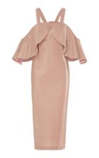 Maria Lucia Hohan Sela Open Shoulder Jersey Dress