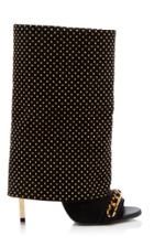 Balmain Demi Gold Foldover Boot