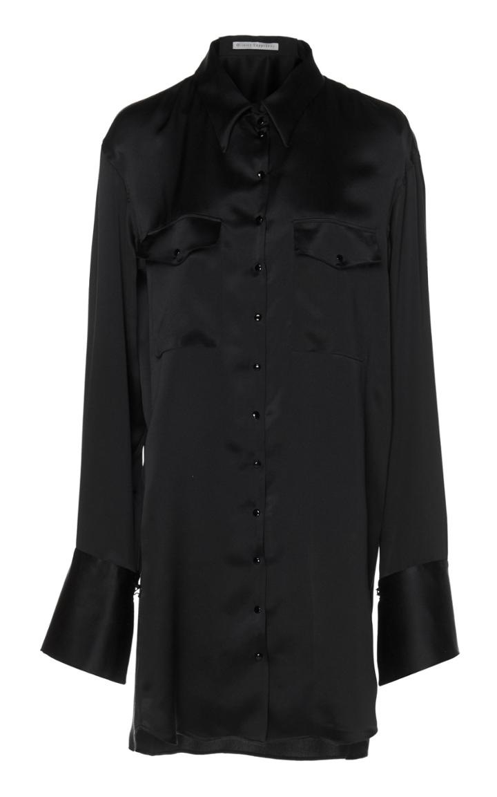 Olivier Theyskens Long Sleeved Silk Shirt
