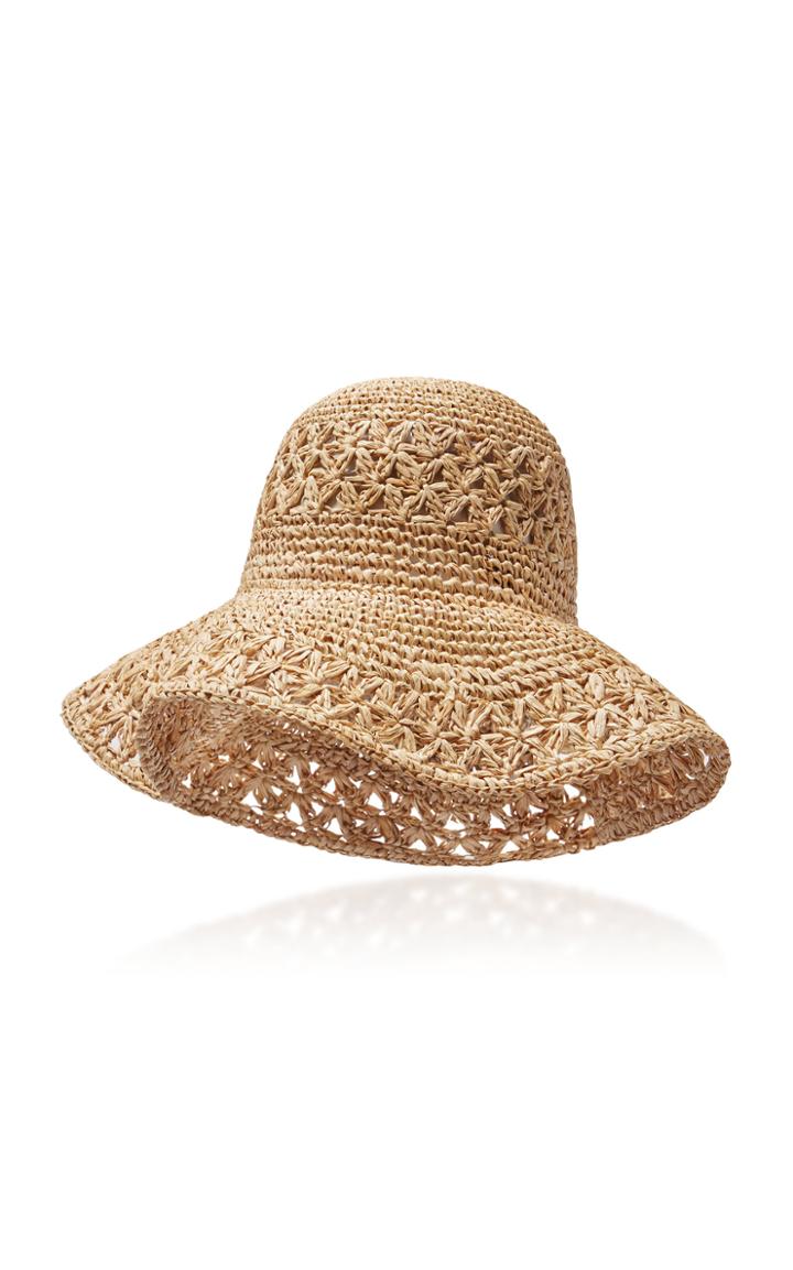 Avenue Cetara Straw Floppy Sunhat