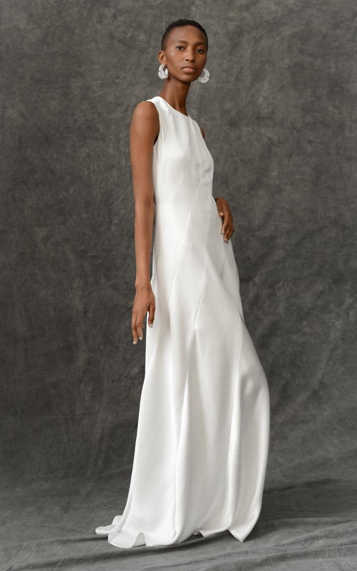 Moda Operandi Maison Rabih Kayrouz Sleeveless Sleek Column Gown Size: 34