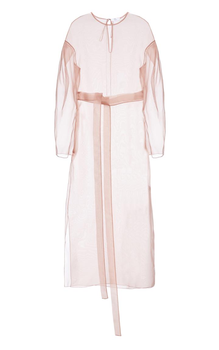 Lake Studio Sheer Puff Sleeve Dress