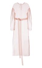 Lake Studio Sheer Puff Sleeve Dress