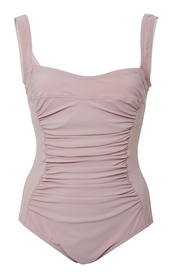 Karla Colletto Basics Underwired Ruched One-piece Swimsuit