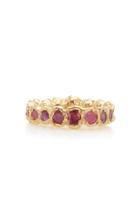 Fie Isolde Rainbow 14k Yellow-gold And Sapphire Ring