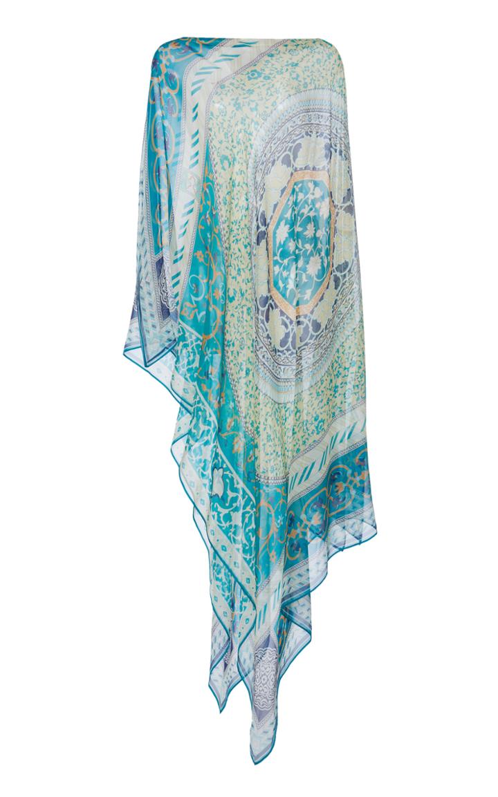 Moda Operandi Etro Printed Silk Poncho