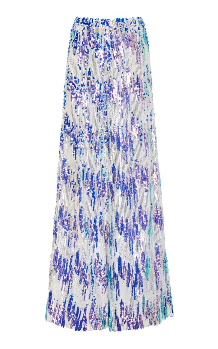 Moda Operandi Christian Siriano Sequined Wide-leg Pants Size: 0