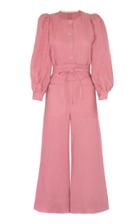 Anna Mason Jane Linen Tie Jumpsuit