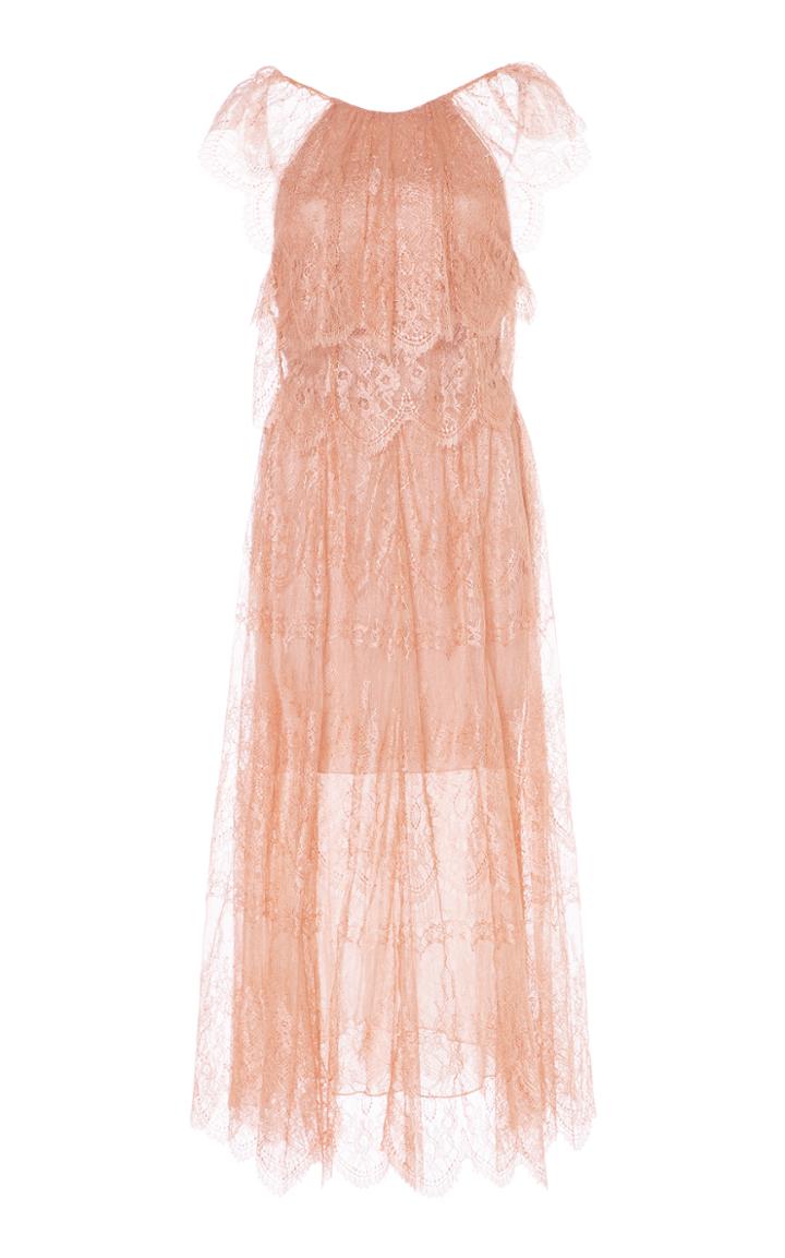 Maria Lucia Hohan Mirya Chantilly Lace Dress