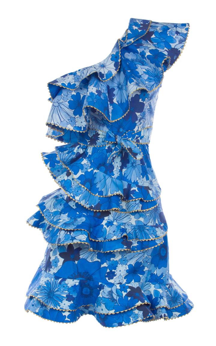Celia B Artemisia Asymmetrical Mini Dress