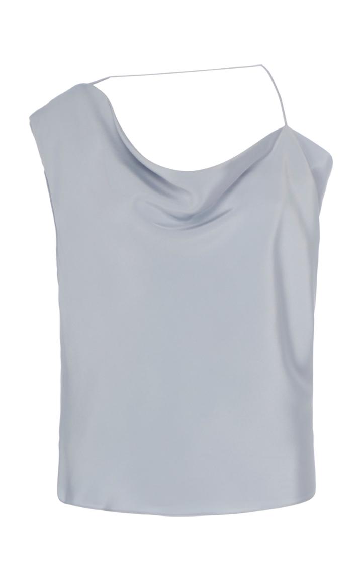 Moda Operandi Cushnie Asymmetric Silk Top Size: 0
