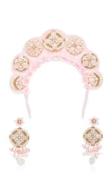 Magnetic Midnight X Ranjana Khan M'o Exclusive: Sakura Headband & Earrings Set