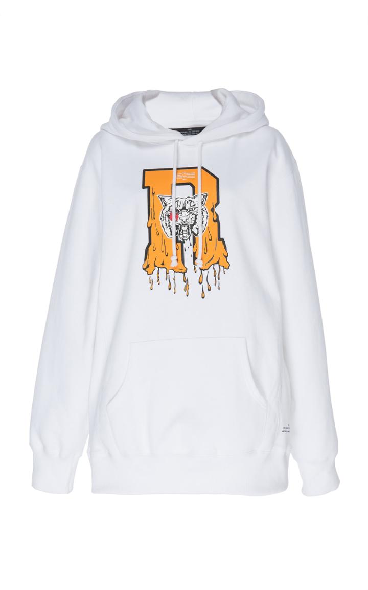 Rokh Tiger Graphic Hooded Top