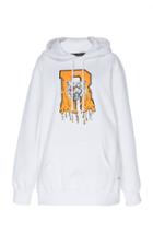 Rokh Tiger Graphic Hooded Top