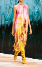 Moda Operandi Ralph & Russo Printed Twill Midi Dress