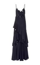 Adeam Velvet Fil Coup Gown