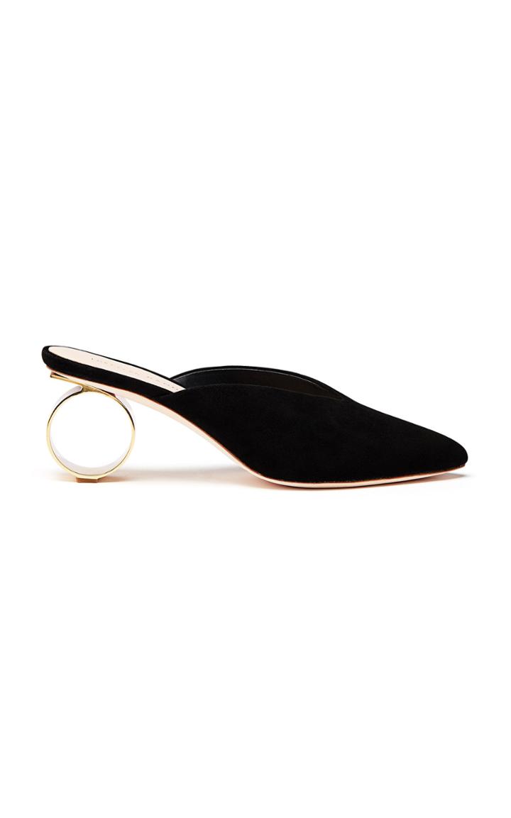 Loeffler Randall Juno Metal Heel Mules