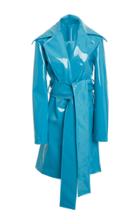 Christian Siriano Rubberized Trench