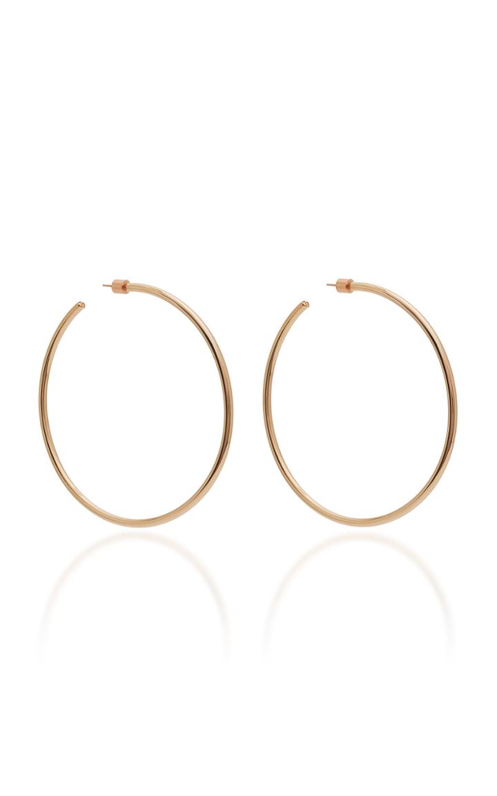 Jennifer Fisher Classic 14k Rose Gold-plated Hoop Earrings