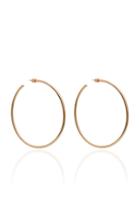Jennifer Fisher Classic 14k Rose Gold-plated Hoop Earrings