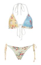 Loveshackfancy Riviera Floral-print Bikini Set