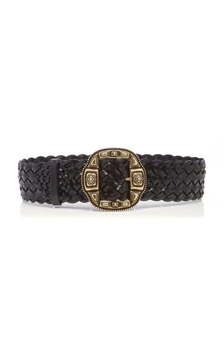 Etro Woven Leather Belt