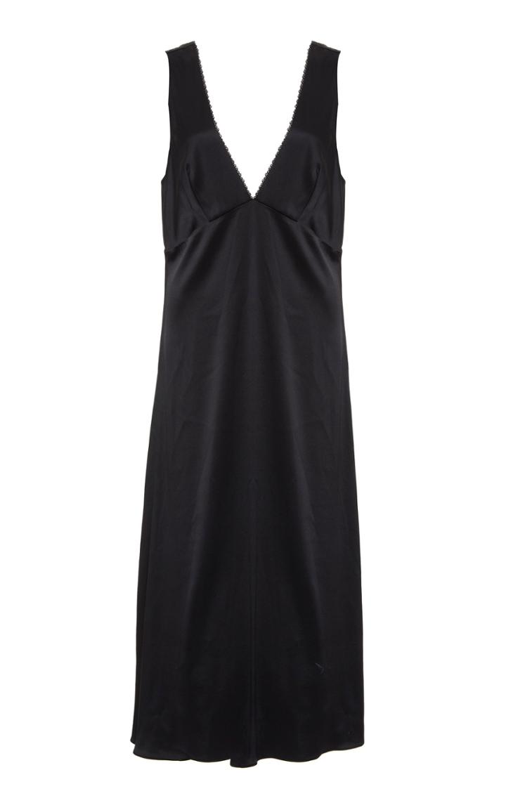 Moda Operandi Ciao Lucia Silvana Silk Midi Dress Size: Xs