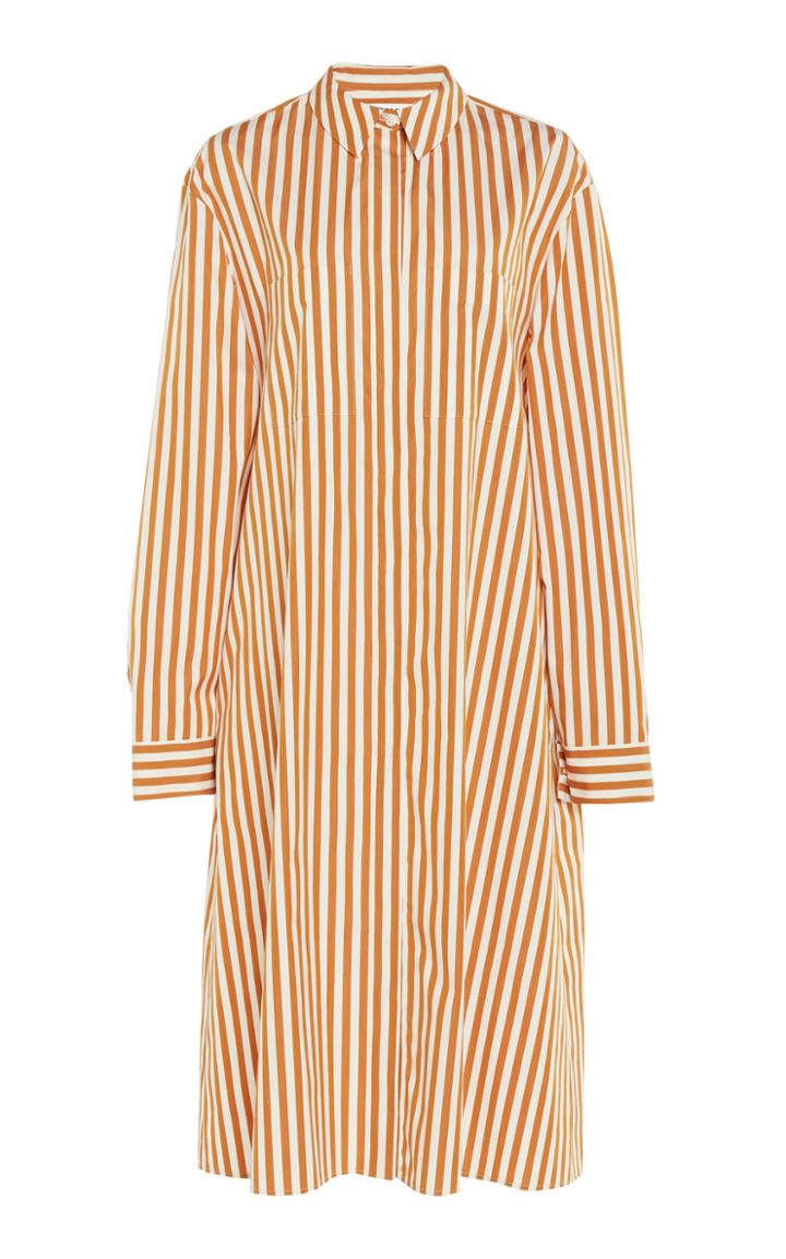 Moda Operandi Maison Rabih Kayrouz Striped Poplin Dress Size: 36