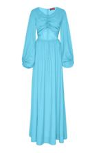 Moda Operandi Staud Tangier Cutout Broadcloth Maxi Dress Size: S