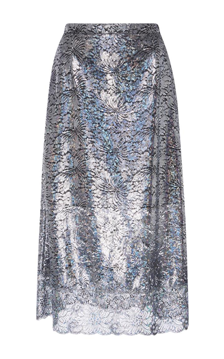 Christopher Kane Lace Foil Skirt
