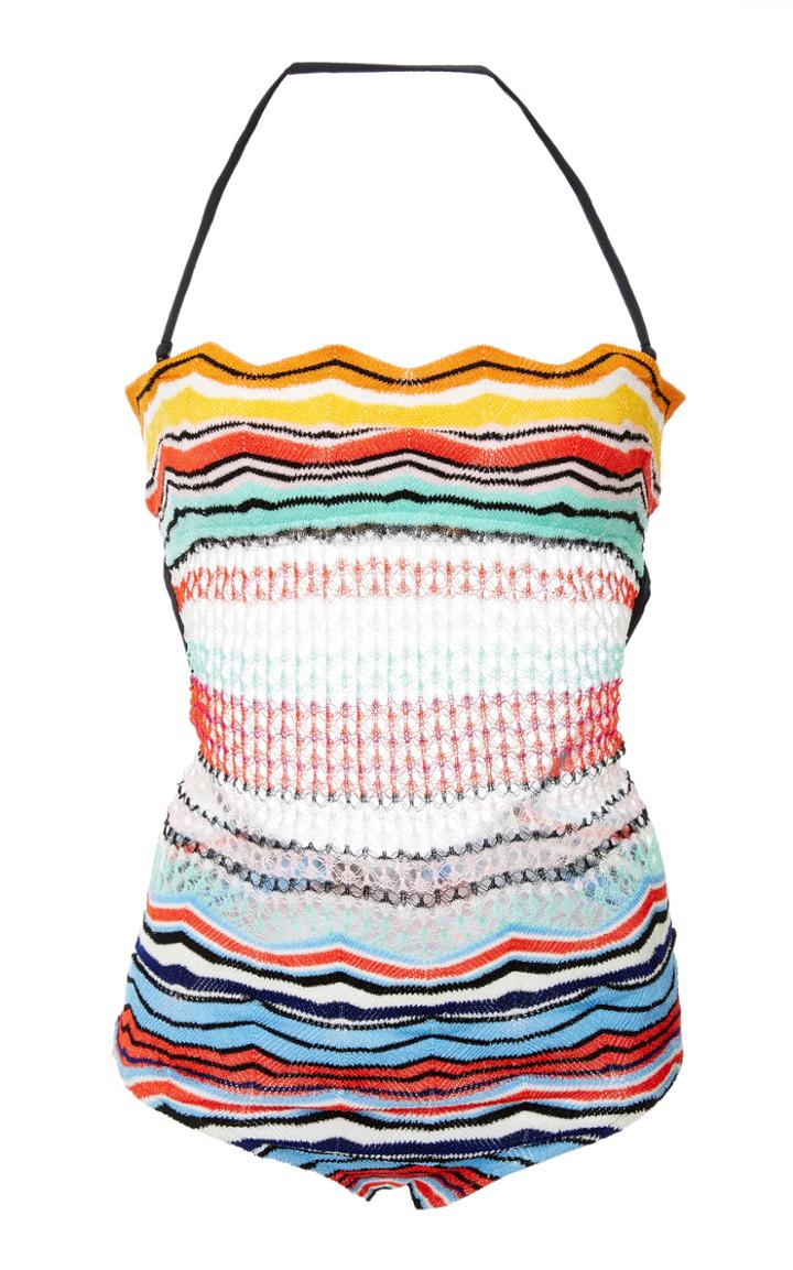 Missoni Mare Zigzag Scalloped One Piece