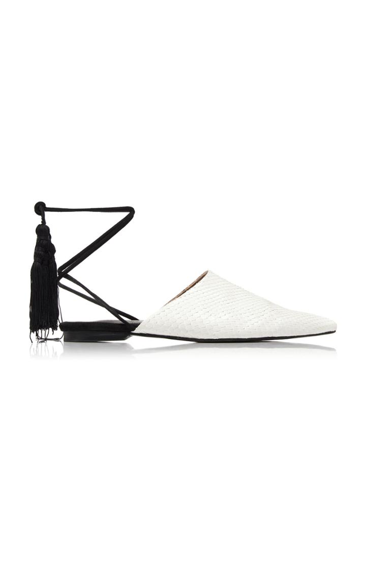 Lanvin Python Mule