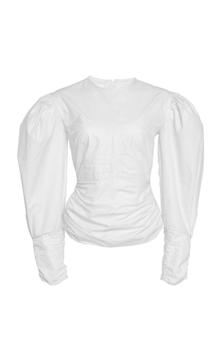 Isabel Marant Maya Puff Sleeve Top