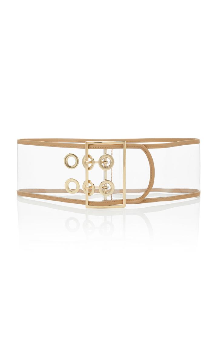Maison Boinet Pvc And Leather Waist Belt