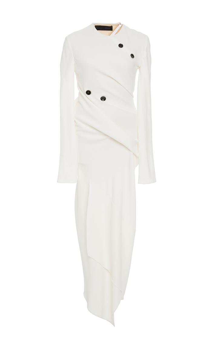 Proenza Schouler Long Sleeve Spiral Dress