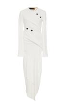 Proenza Schouler Long Sleeve Spiral Dress