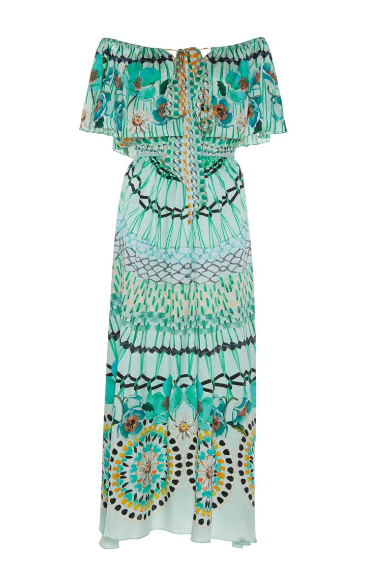 Temperley London Dream Catcher Off The Shoulder Dress