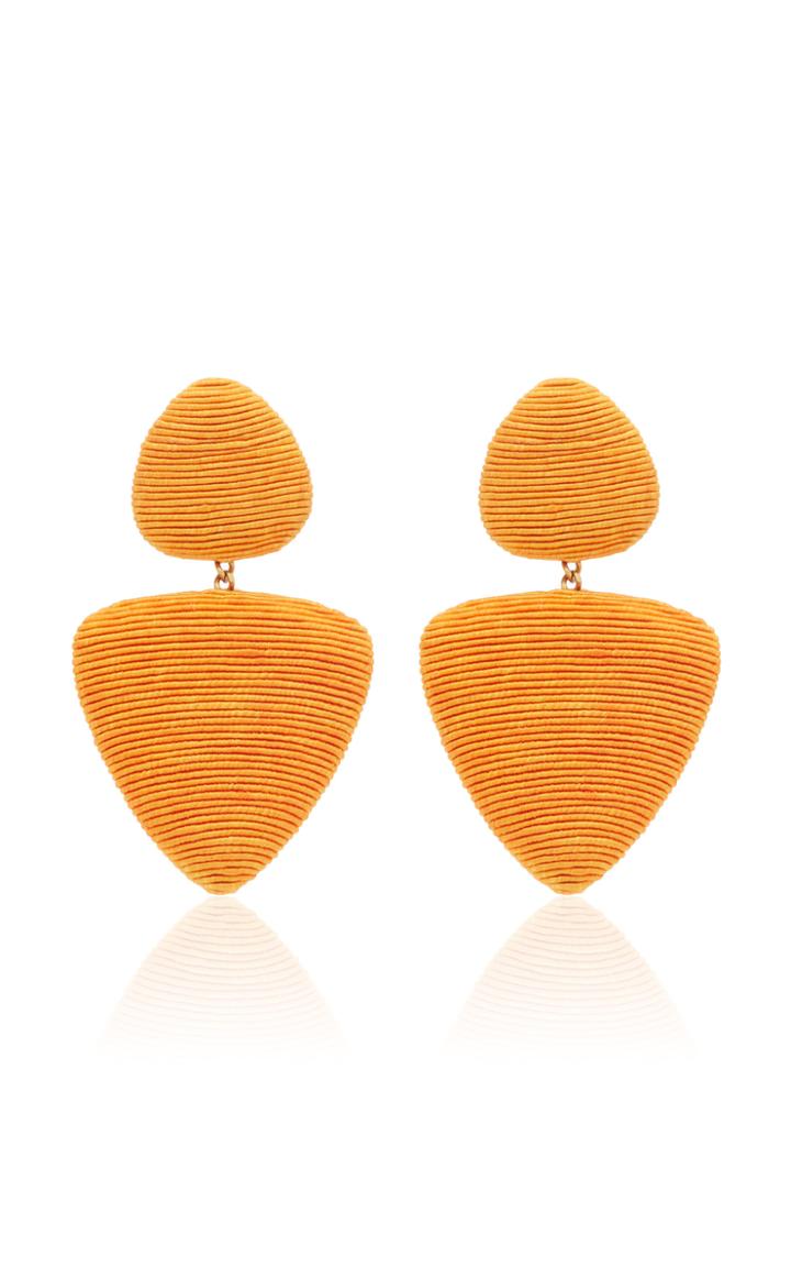 Rebecca De Ravenel Tahiti Clip Earrings