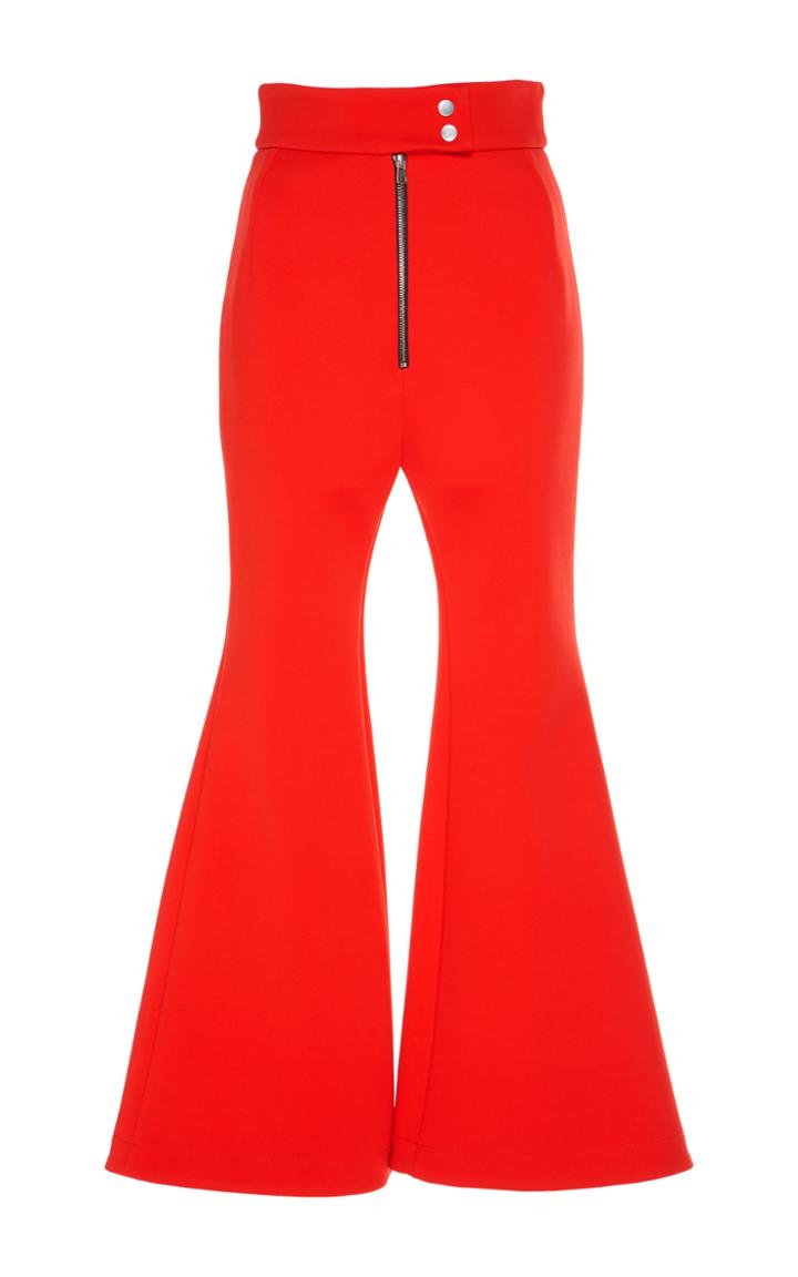 Wanda Nylon Flared Pants