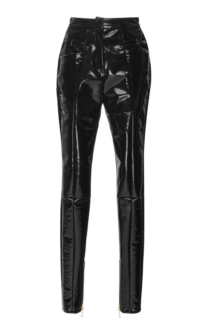 Balmain Slim Varnish Trousers