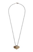Miracle Icons Rhodium Plated Sterling Ball Chain Necklace