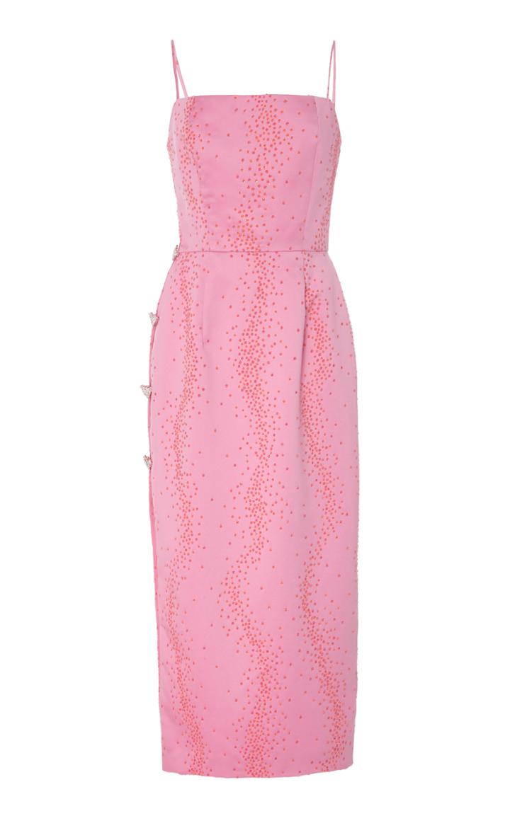 Markarian Exclusive Ruhi Embellished Silk Midi Dress