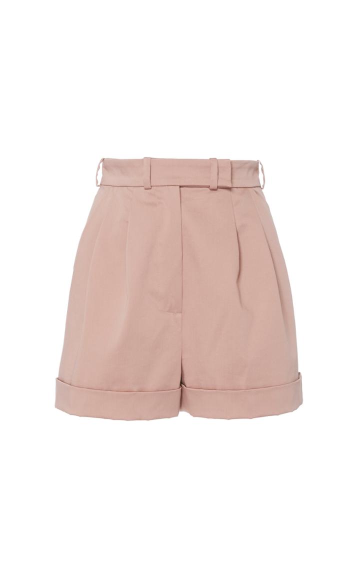 Martin Grant Pleated Rolled Up Shorts