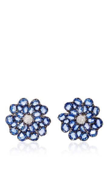 Bronia Blue Sapphire Earrings