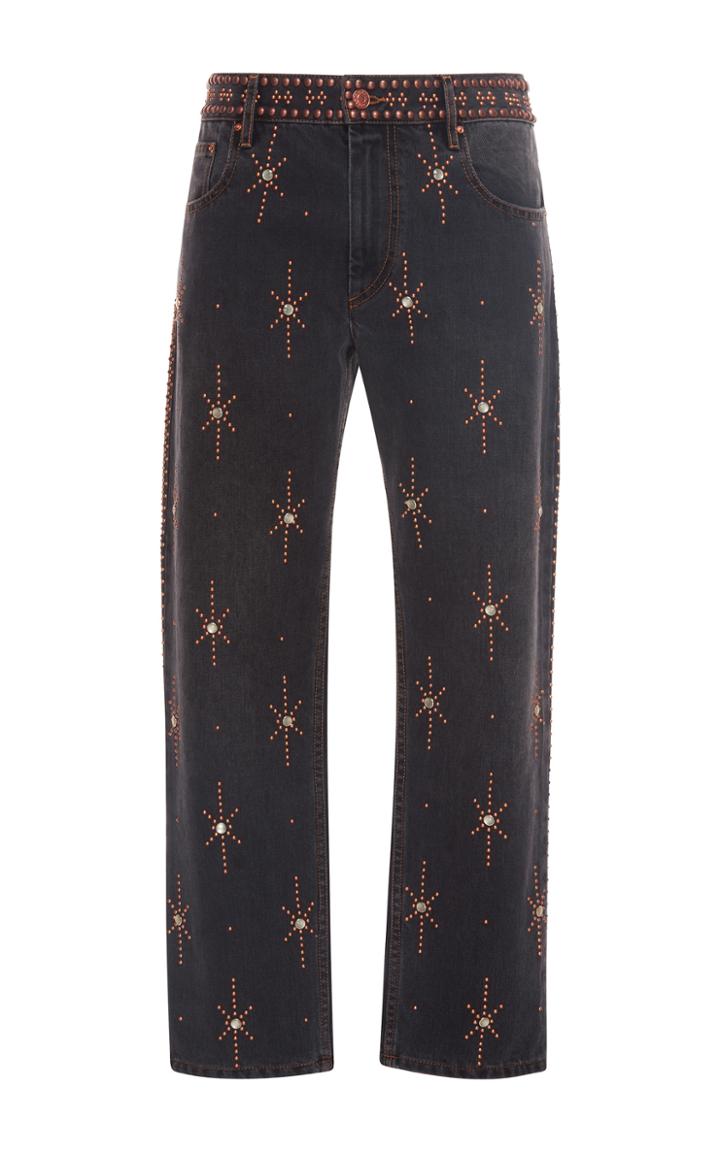 Isabel Marant Noaliff Stud Embellished Jean