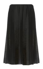 Fabiana Filippi Pleated Sequin Knee Length Skirt